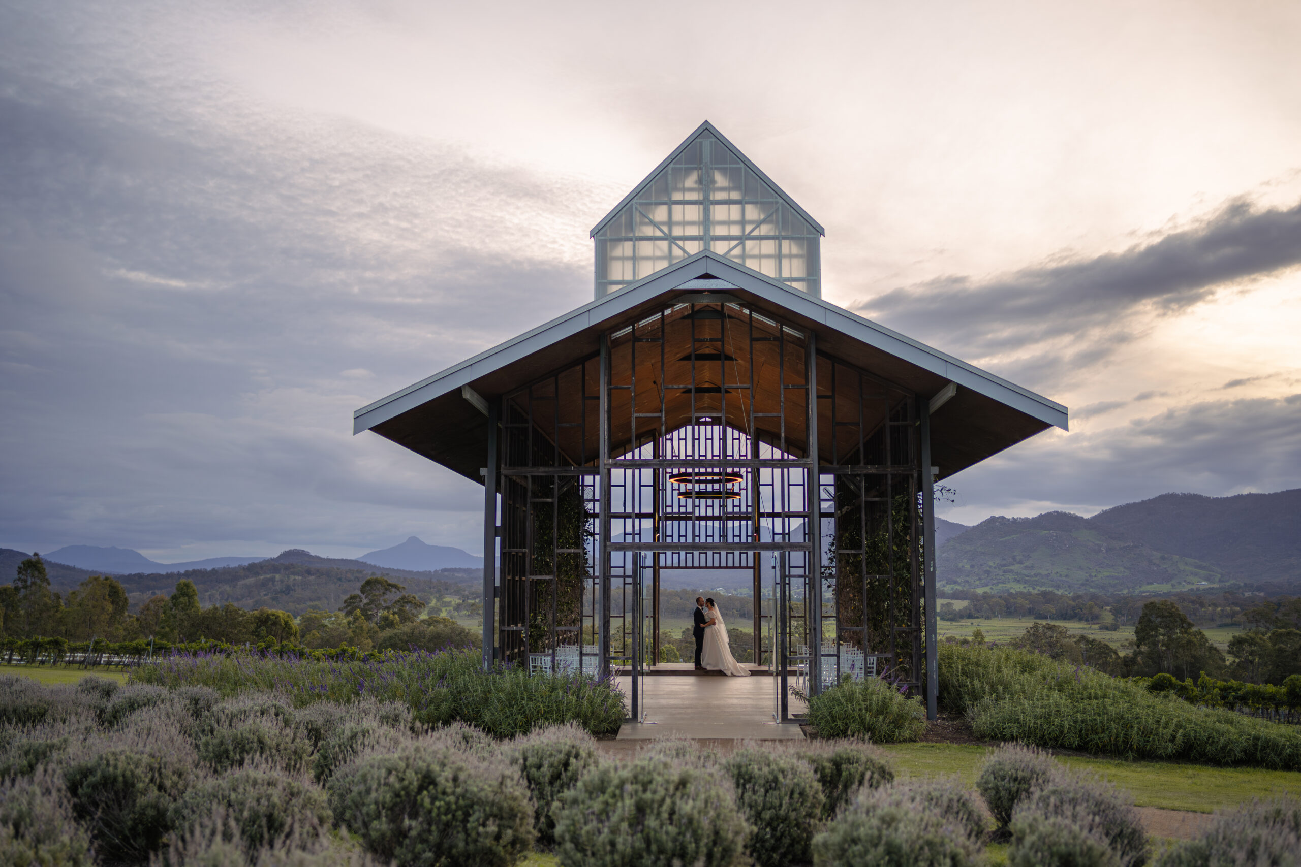 Wedding couple photo at Byron Bay hinterland